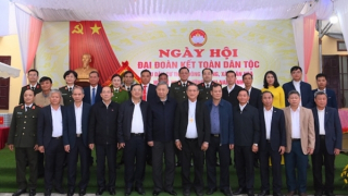 Bộ trưởng Tô Lâm dự Ngày hội Đại đoàn kết toàn dân tộc tại Nam Định