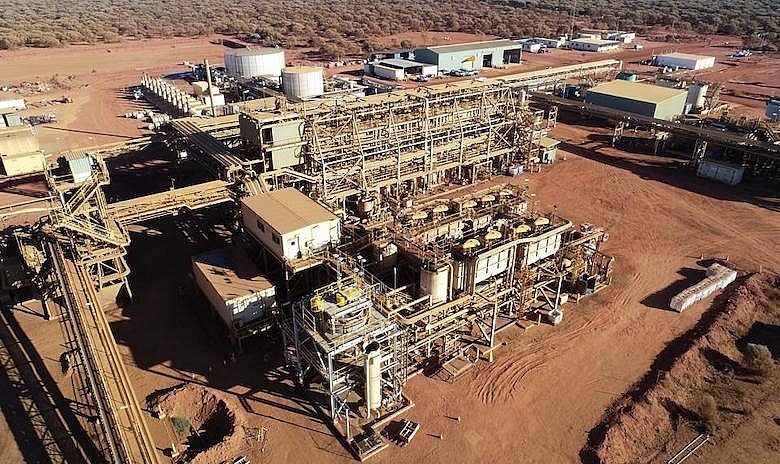 Mỏ khai thác đất hiêm Lynas tại bang Tây Australia.